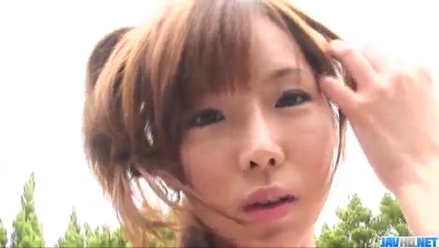 Serina Hayakawa amazes with her double cock sucking