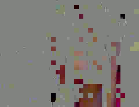 Big tit blonde dancing