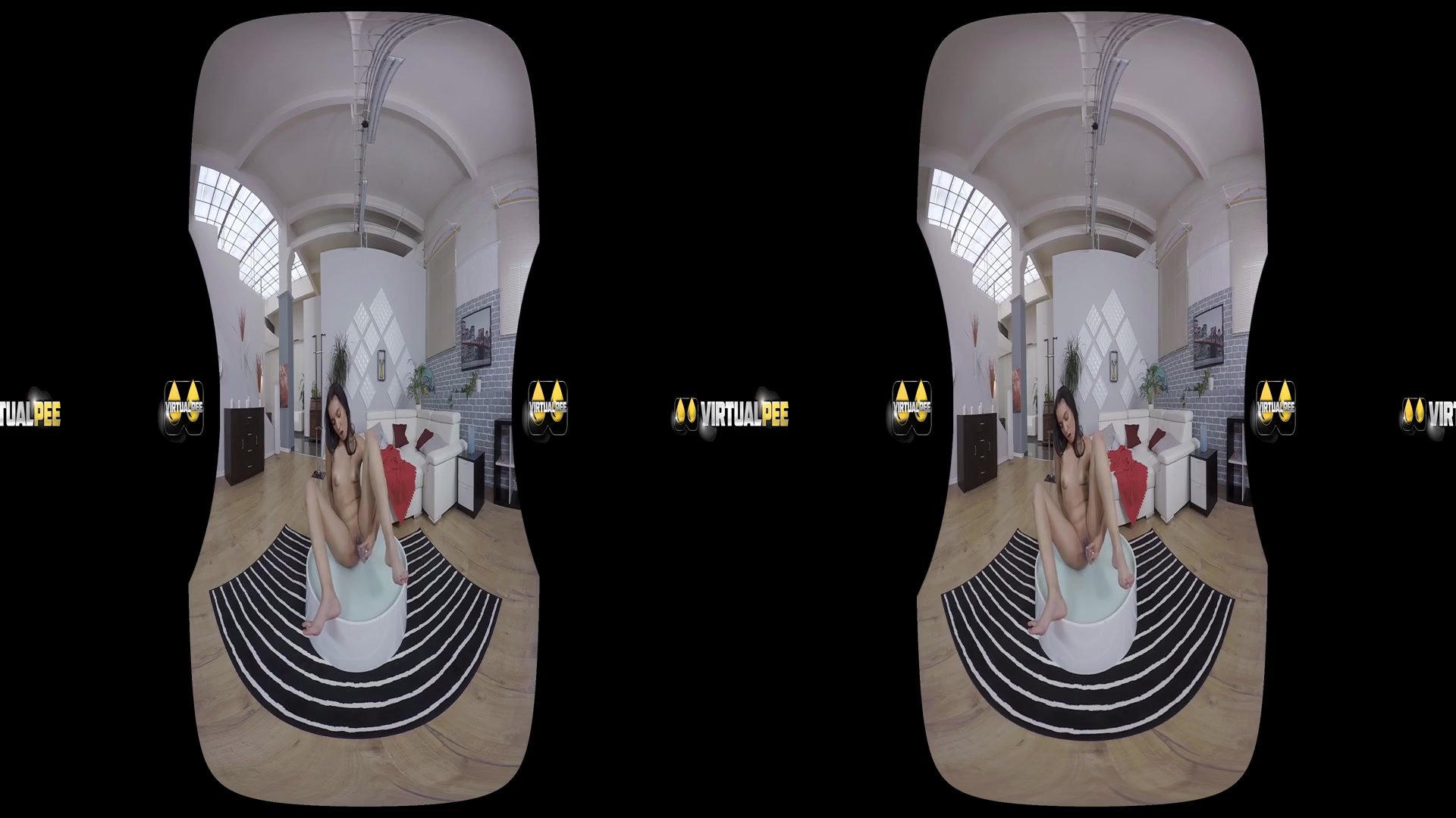 Amanda Estela in The Glass Dildo - VirtualPee