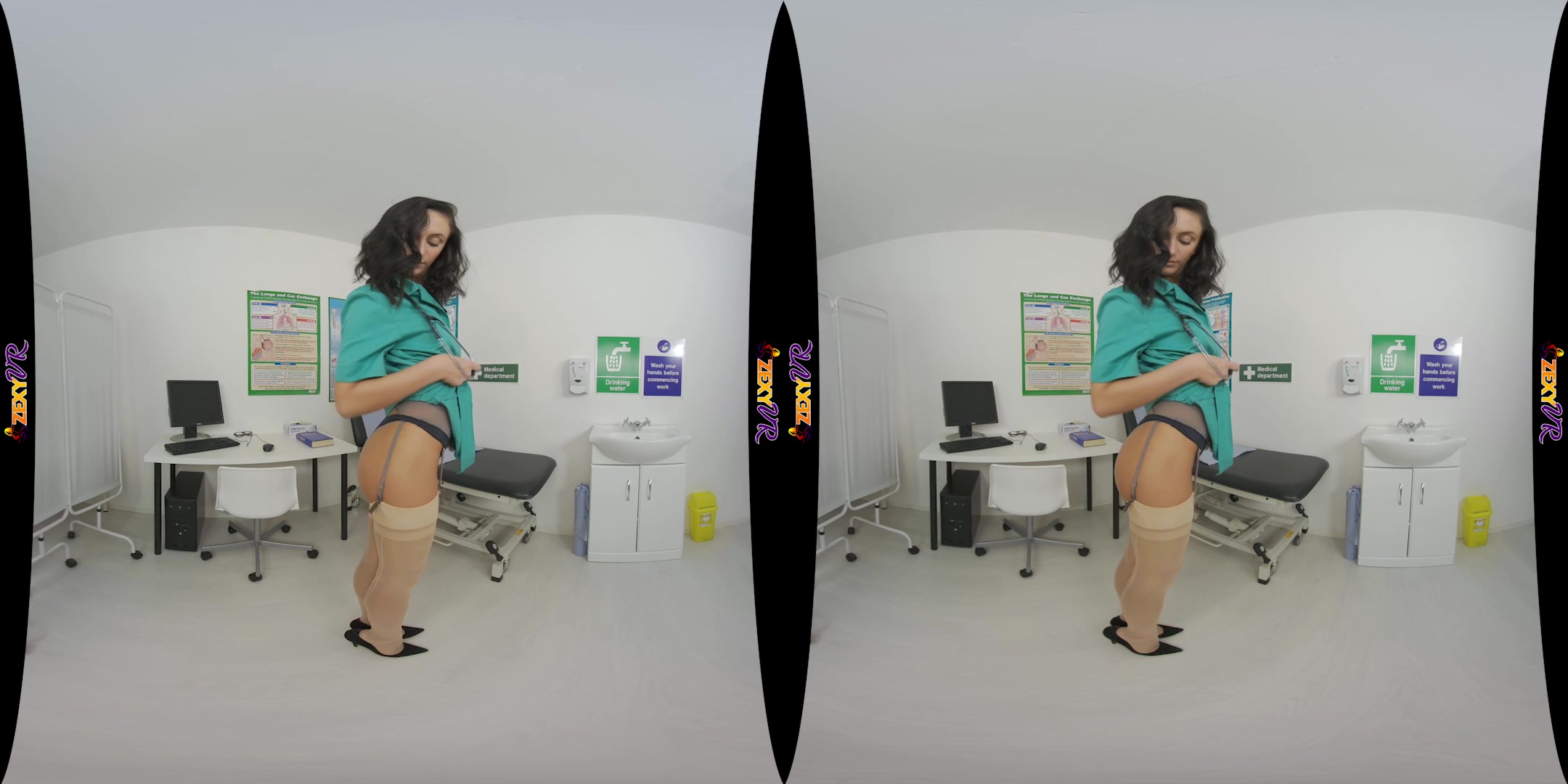 Virtual Nurse featuring Mia J - ZexyVR