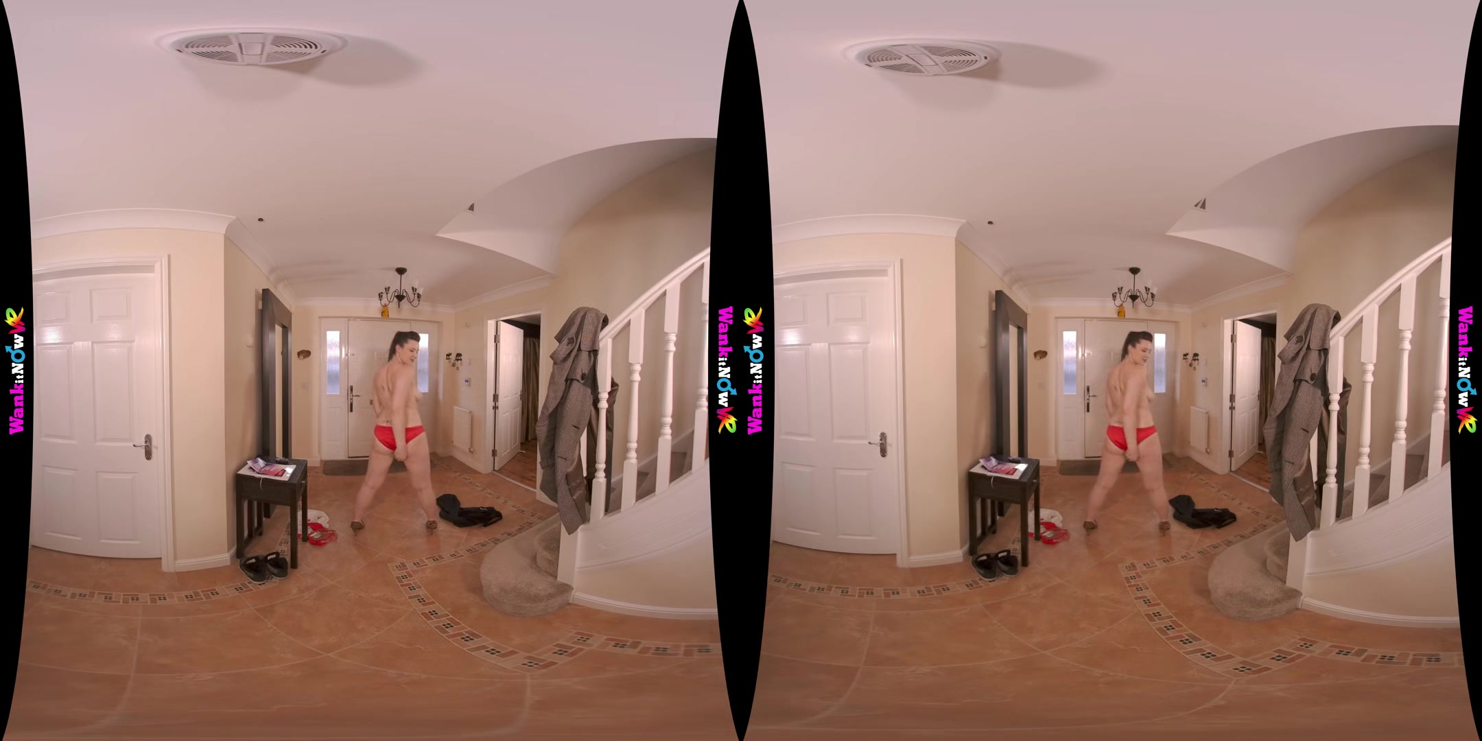 Wanking In Secret - British Cheating Wife Solo Striptease