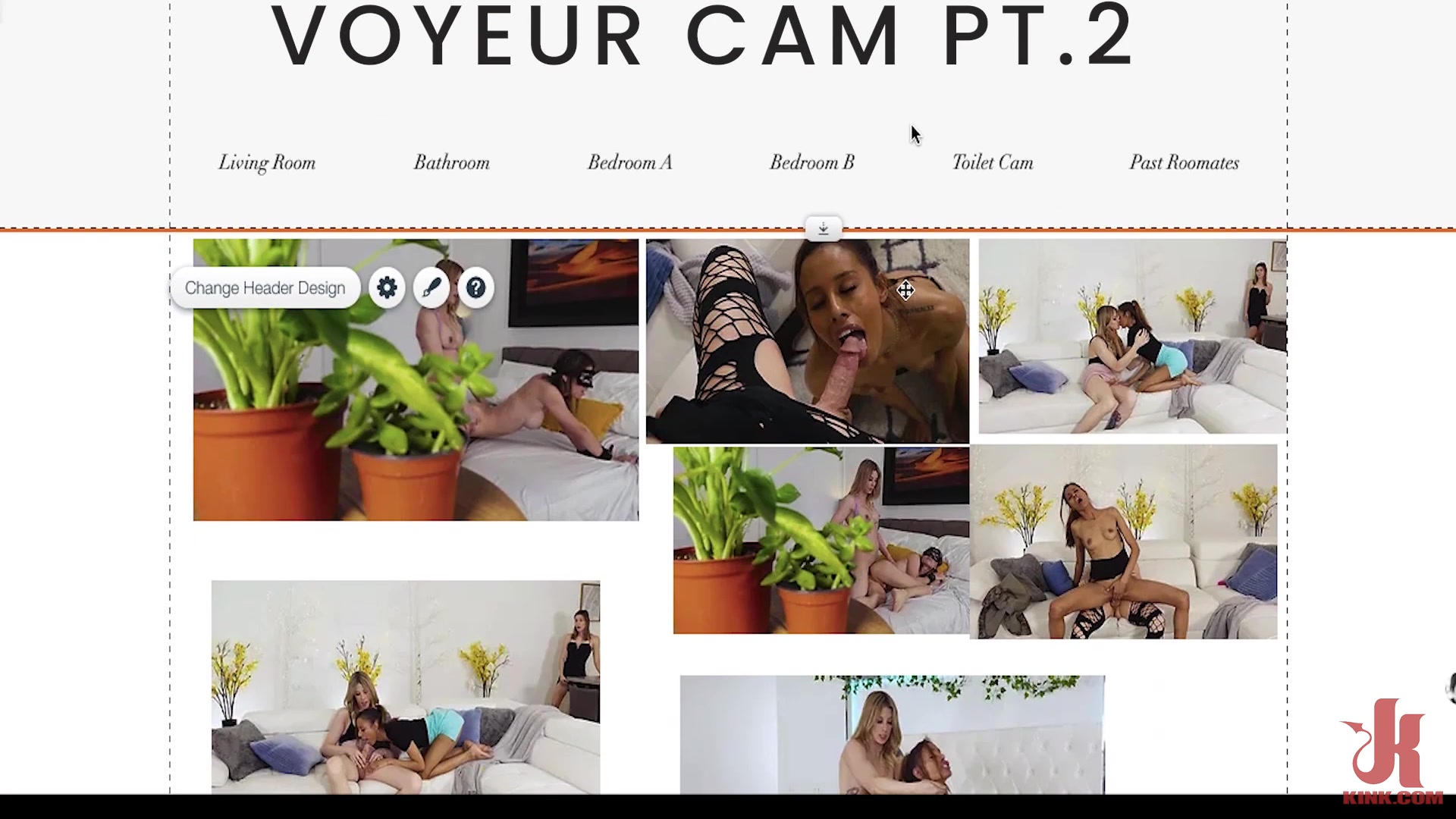 Voyeur Cam Pt. 2: Kylie Le Beau Sucks And Fucks Roommate Korra Del Rio - Kink