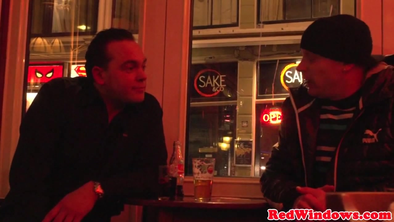 Facialized dutch hooker entertaining tourist
