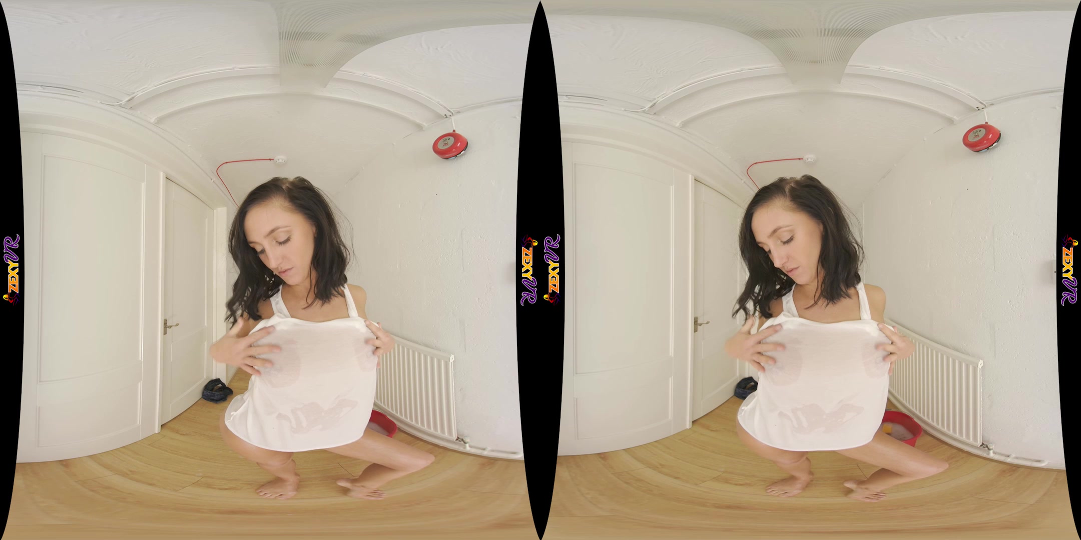 Wet T-Shirt featuring Mia J - ZexyVR