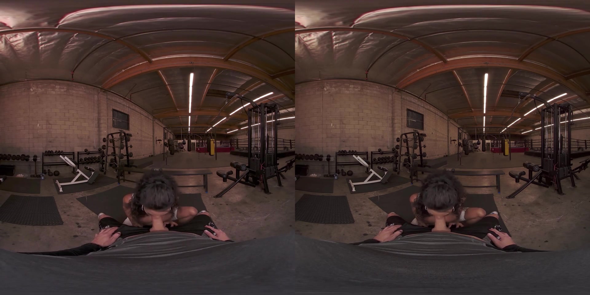 September Reign in Hard 'Core' Training VR Porn Video - VRBangers