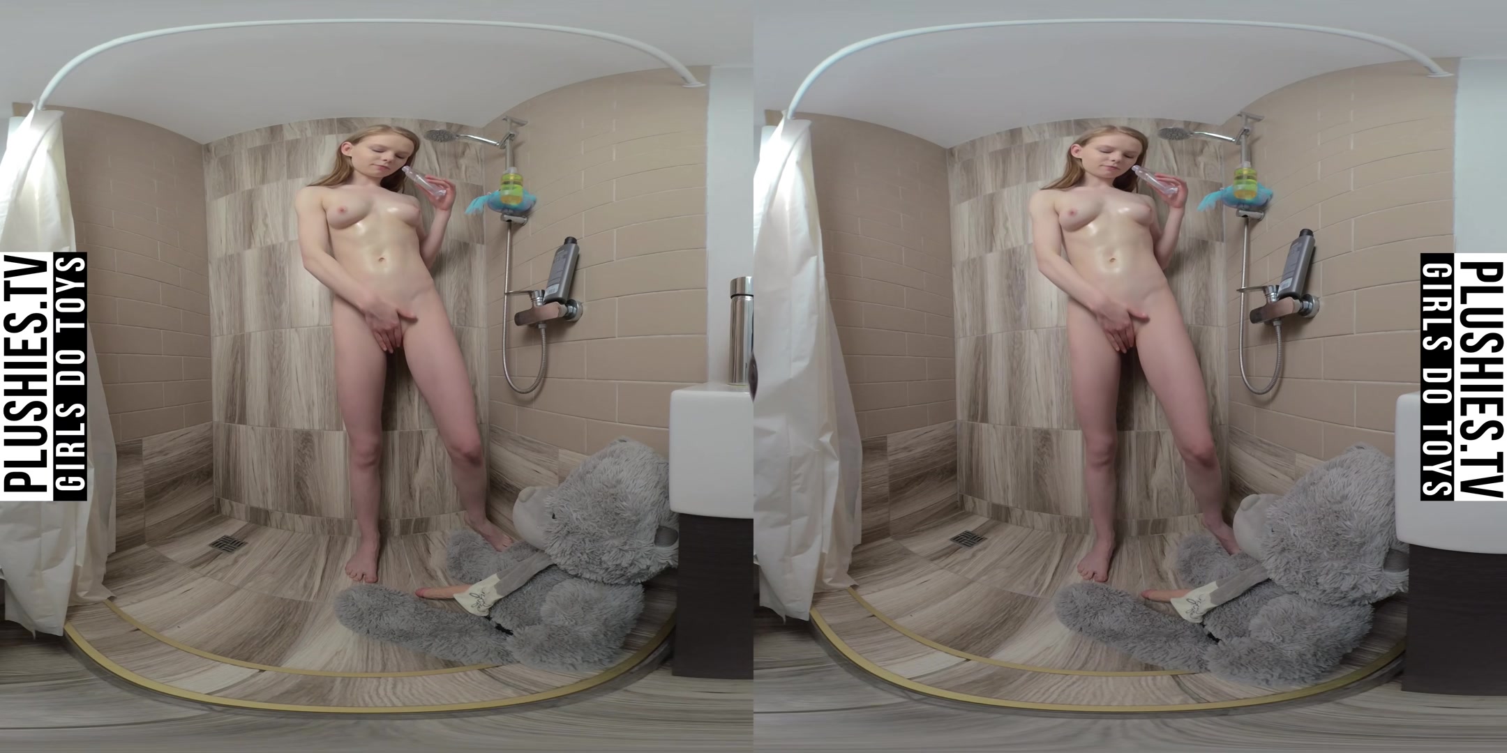 Ginger Mary - Oiling In Shower - PlushiesVR