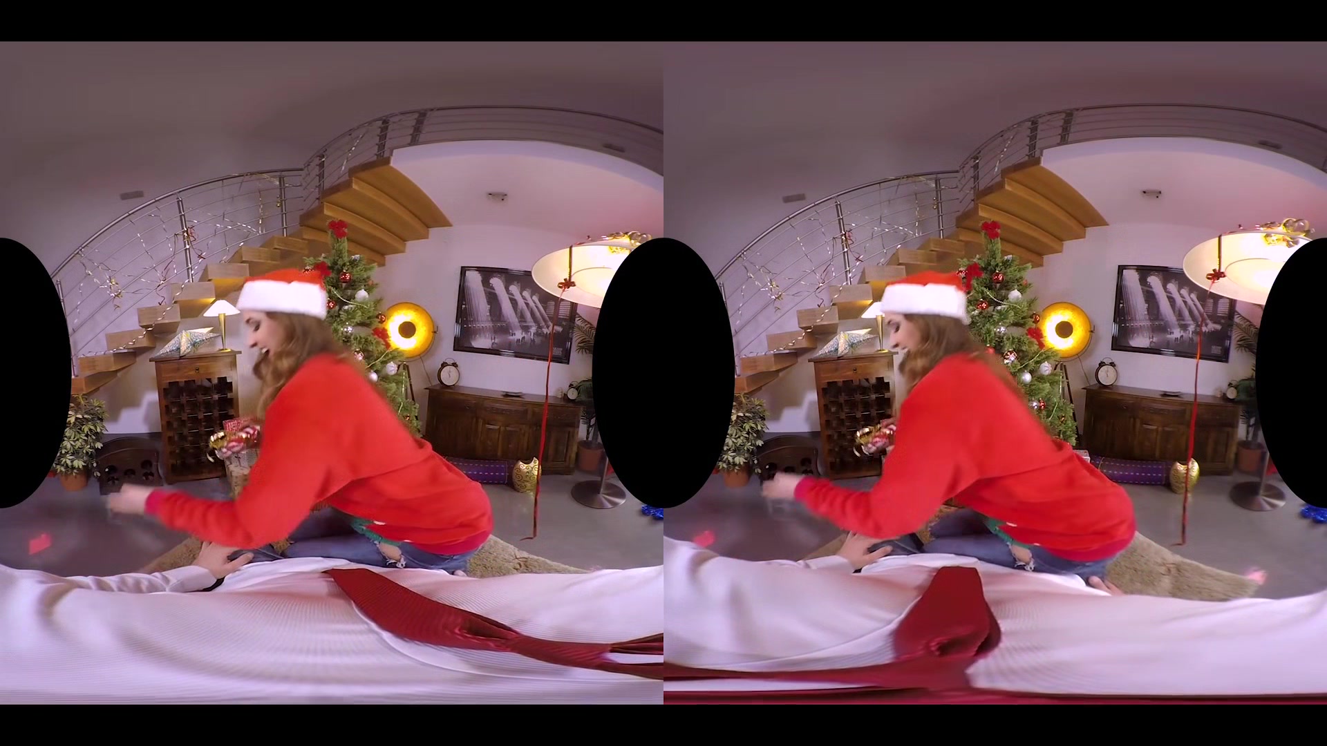 Receiving The Stockings - RealityLovers