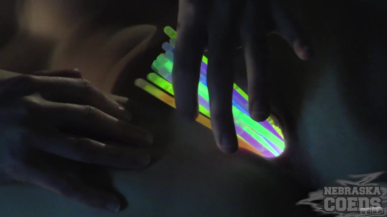 Tiny teen 18+ Samanta Stretching Her Tiny Gash With Glow Sticks - NebraskaCoeds
