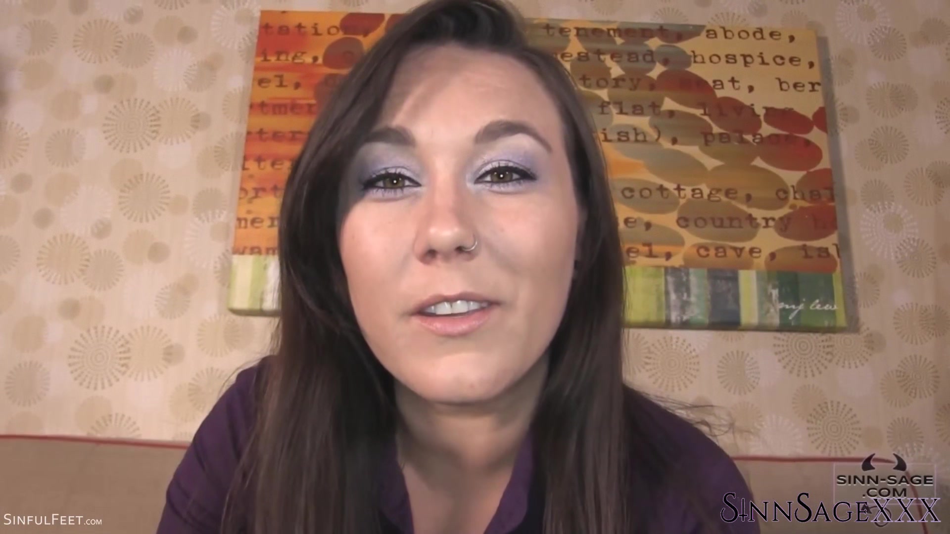 The Seductive Sinn Sage Wants Us The Watch Her Sexy Feet While Hearing Her!