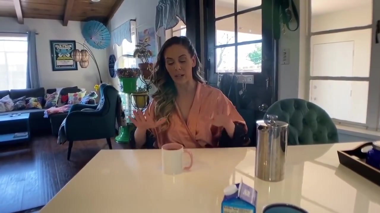 Milks Her Real Stepson For Coffee Creamer Trailer - Cherie Deville