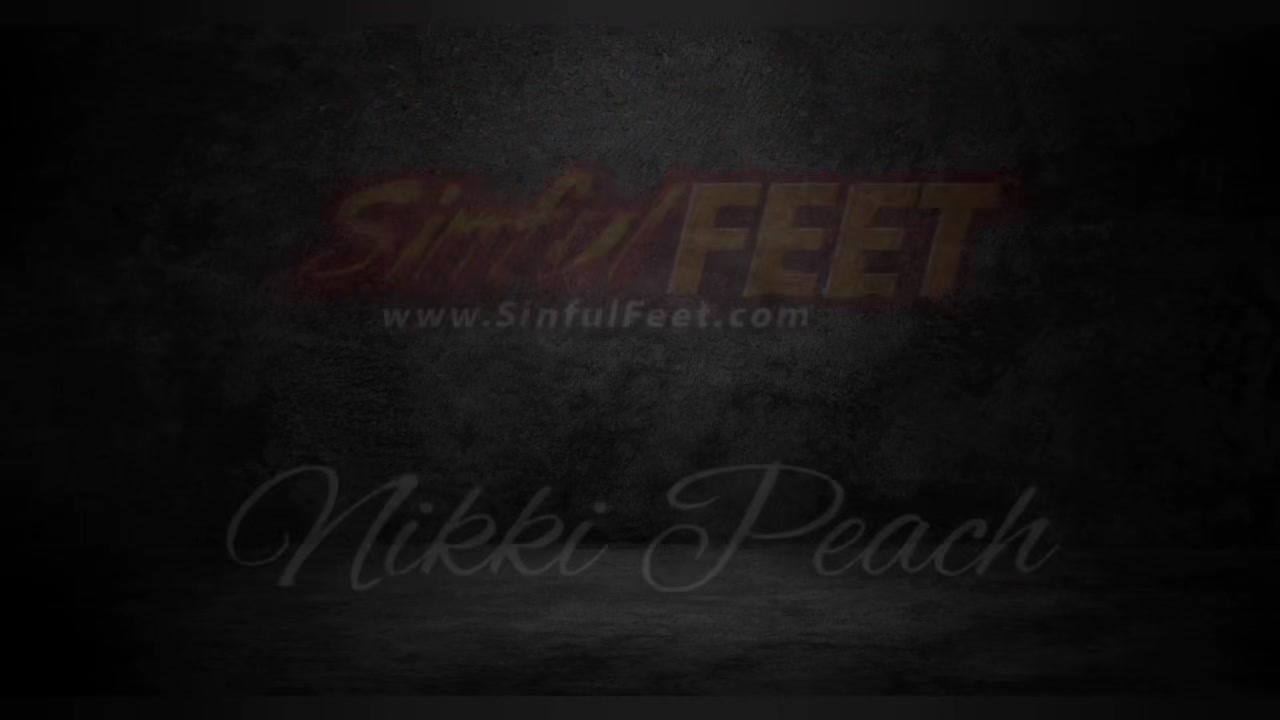 Absolutely Gorgeous Feet On Nikki Peach On Display For You