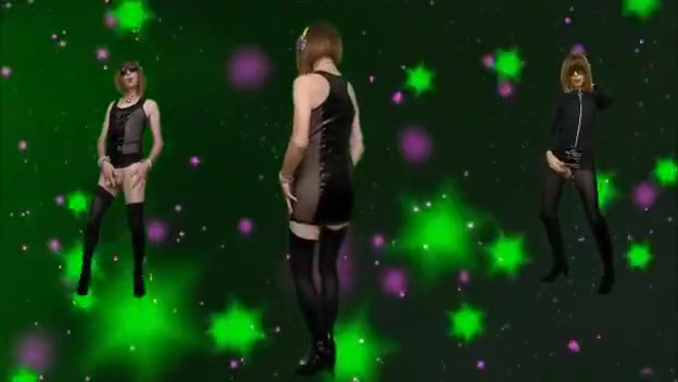 Wank dance as a sissy