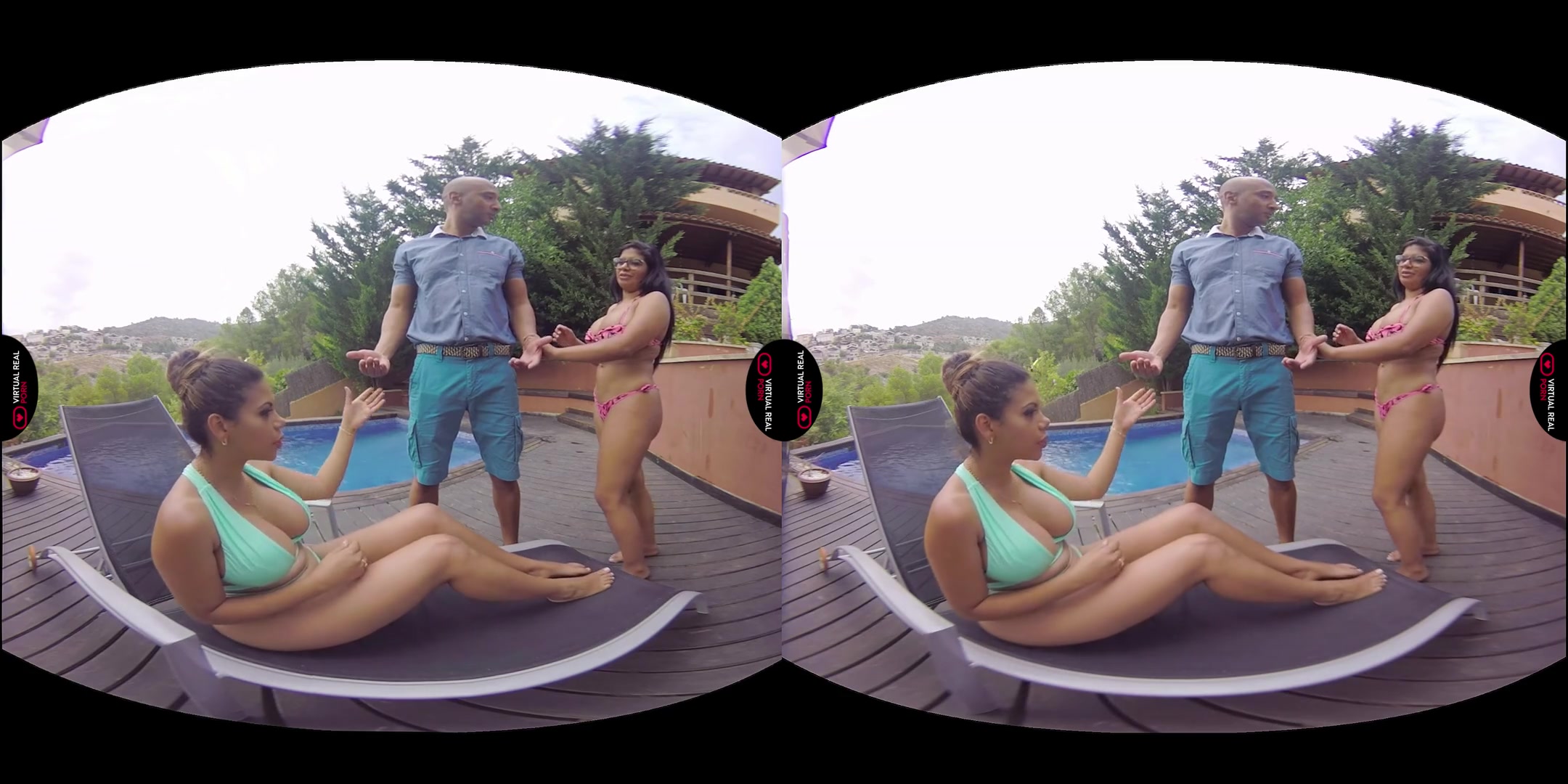 Kesha Ortega & Sheila Ortega in Dangerous Curves - VirtualRealPorn