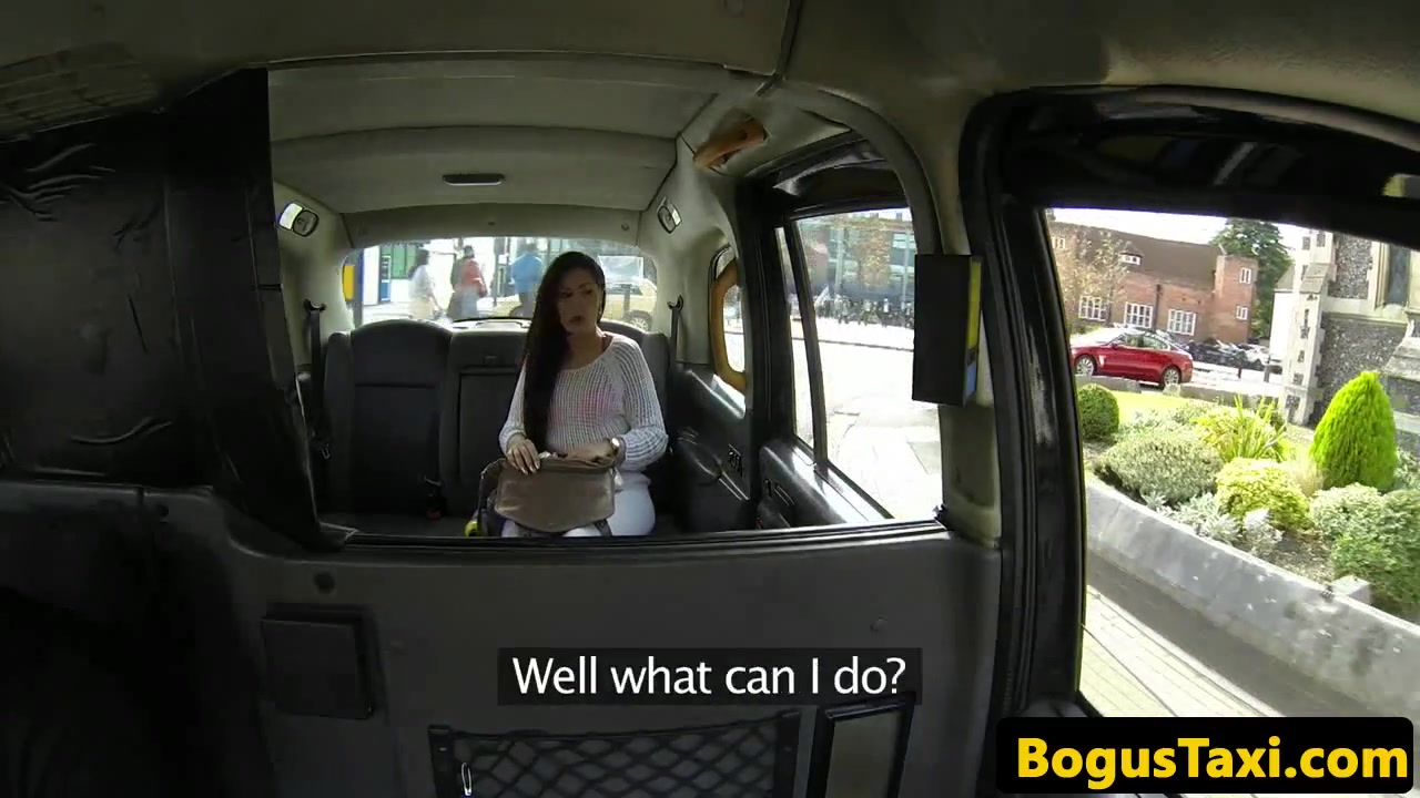 Pussylicked taxi british nailed ontop car bonnet