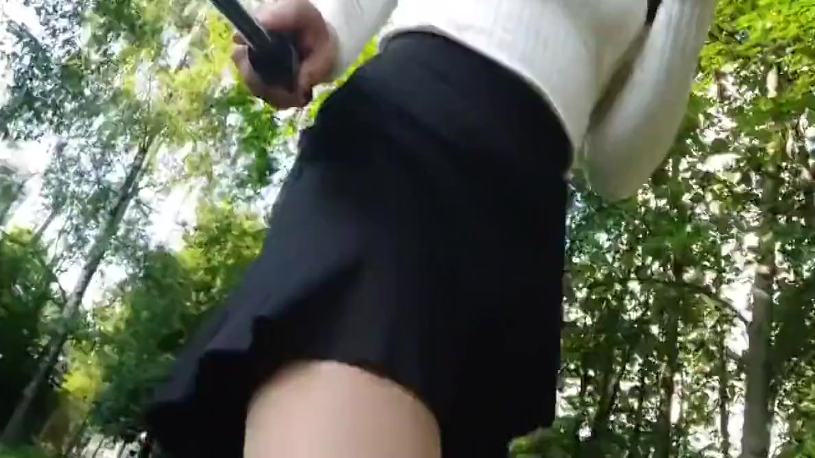Sexy Asian Shemale Sissy Walking In The Street, Posing