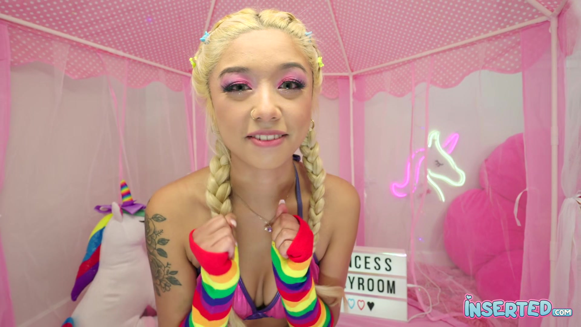 Gia Earns Her Stripes - Inserted