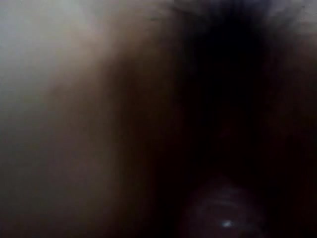 POV ramming of a hairy Korean snatch