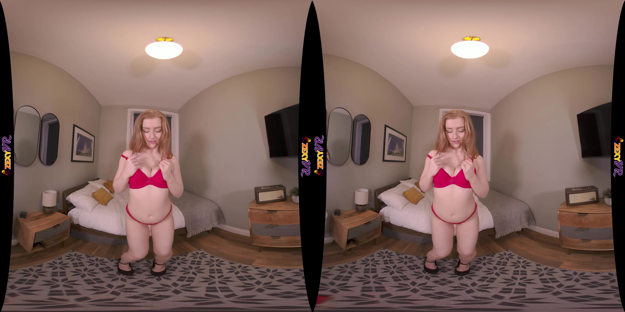 Woman In Red featuring Jen Loveheart - ZexyVR