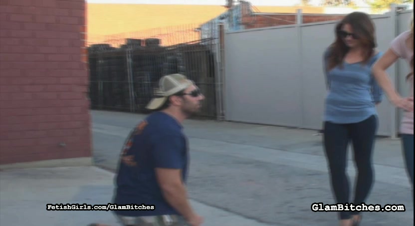 Mia and Heidi's Homeless Slave