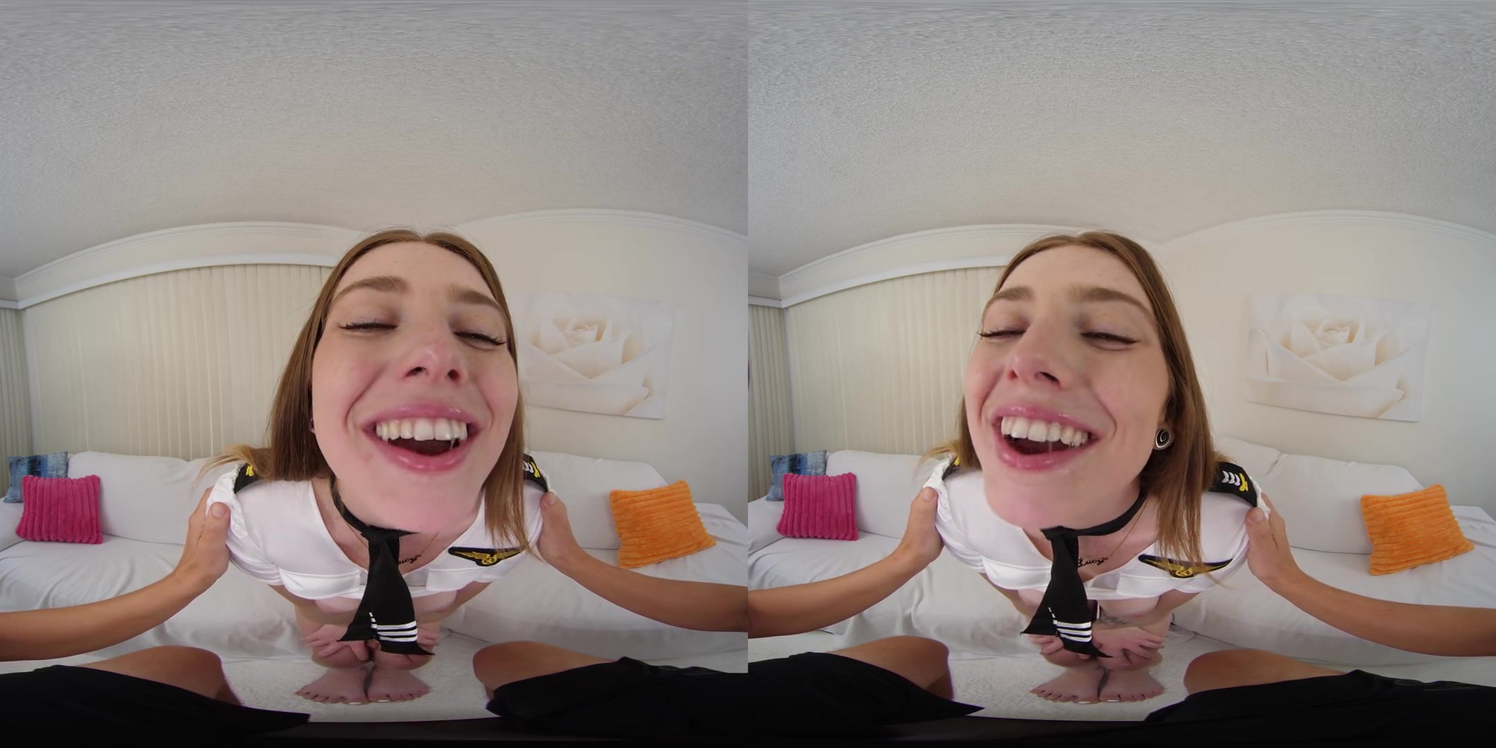 Lucy Foxx's Tight Cockpit