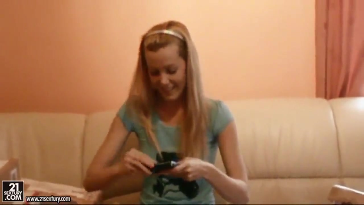 Pretty Sophie Moone gets presents from her fans