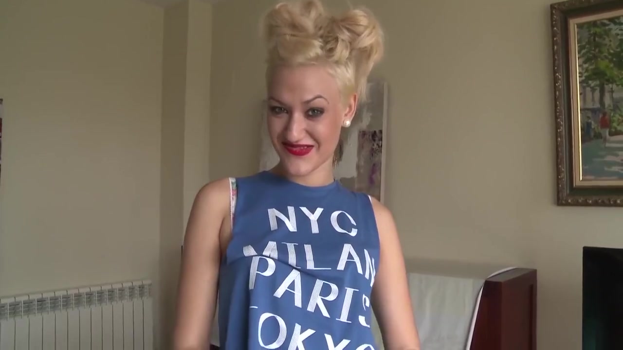 Slutty Blonde Teen 18+ Cock Sucking And Getting Fucked At Casting With Brenda Estarlich And Nick Moreno