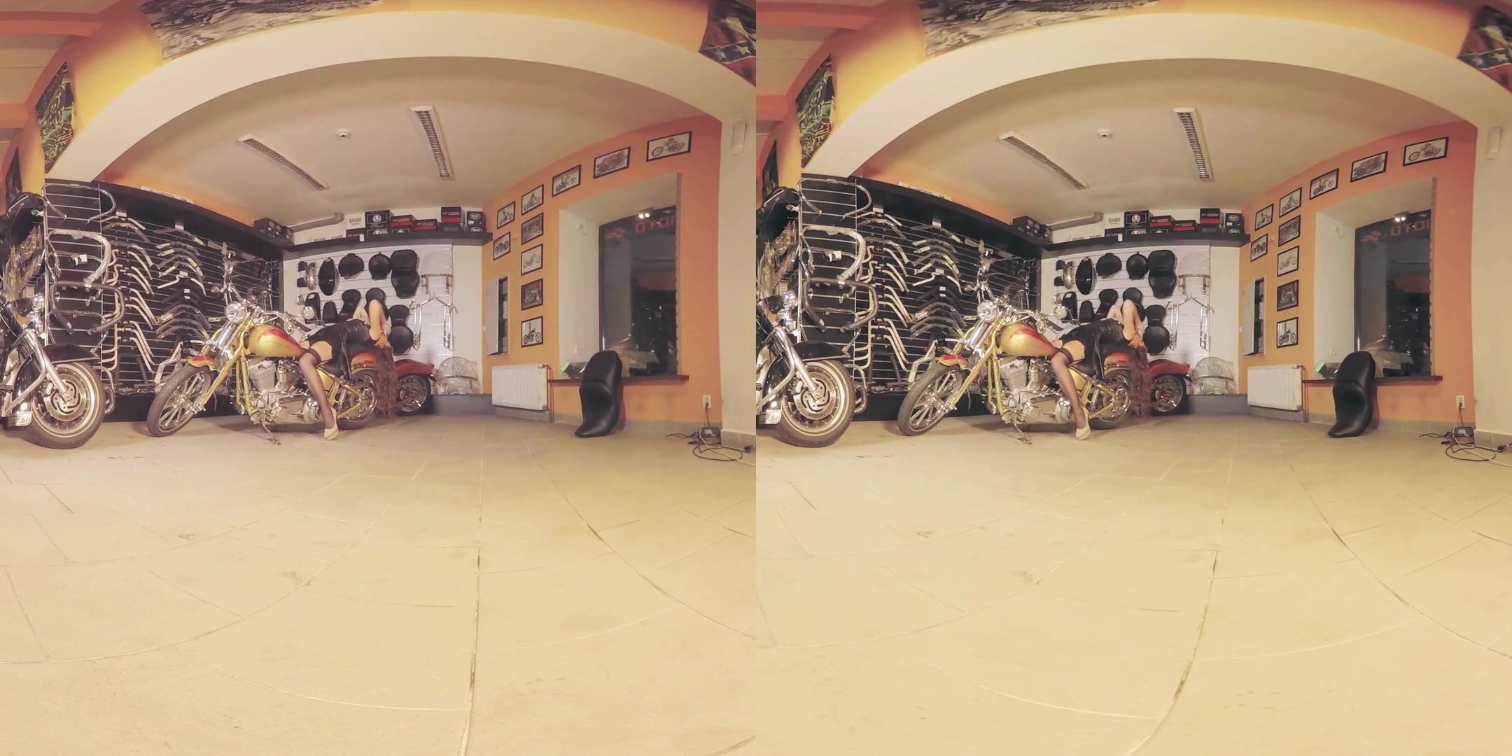 Lola 2 in Lola Has Some Naked Fun in the Garage - BravoModelsMedia
