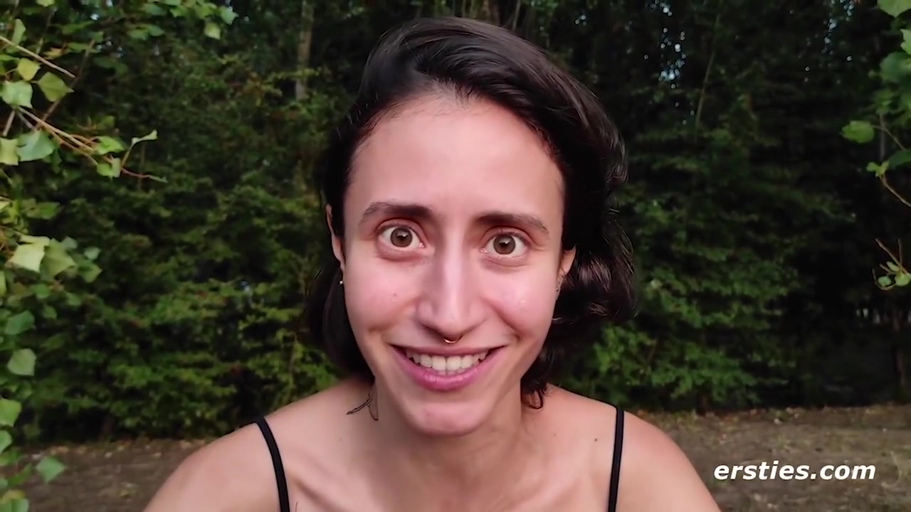 Kinky Brazilian Girl Gets Off In Nature With Odd Objects