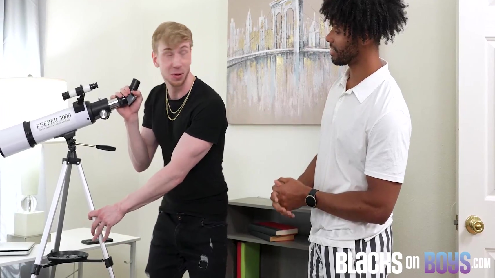 Jesse Stone And Tony Genius In Blonde Jock Gets Barebacked Hard By A Big Fat Handsome Cock 13 Min