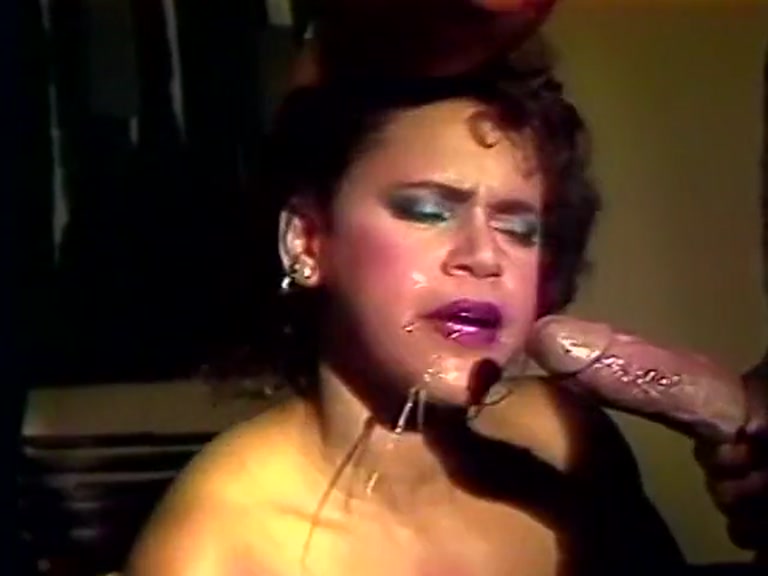Swallowing dick with mouth and nub