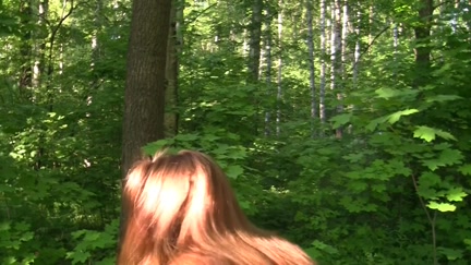 Met with the beauty and screwed in the woods in front of everybody