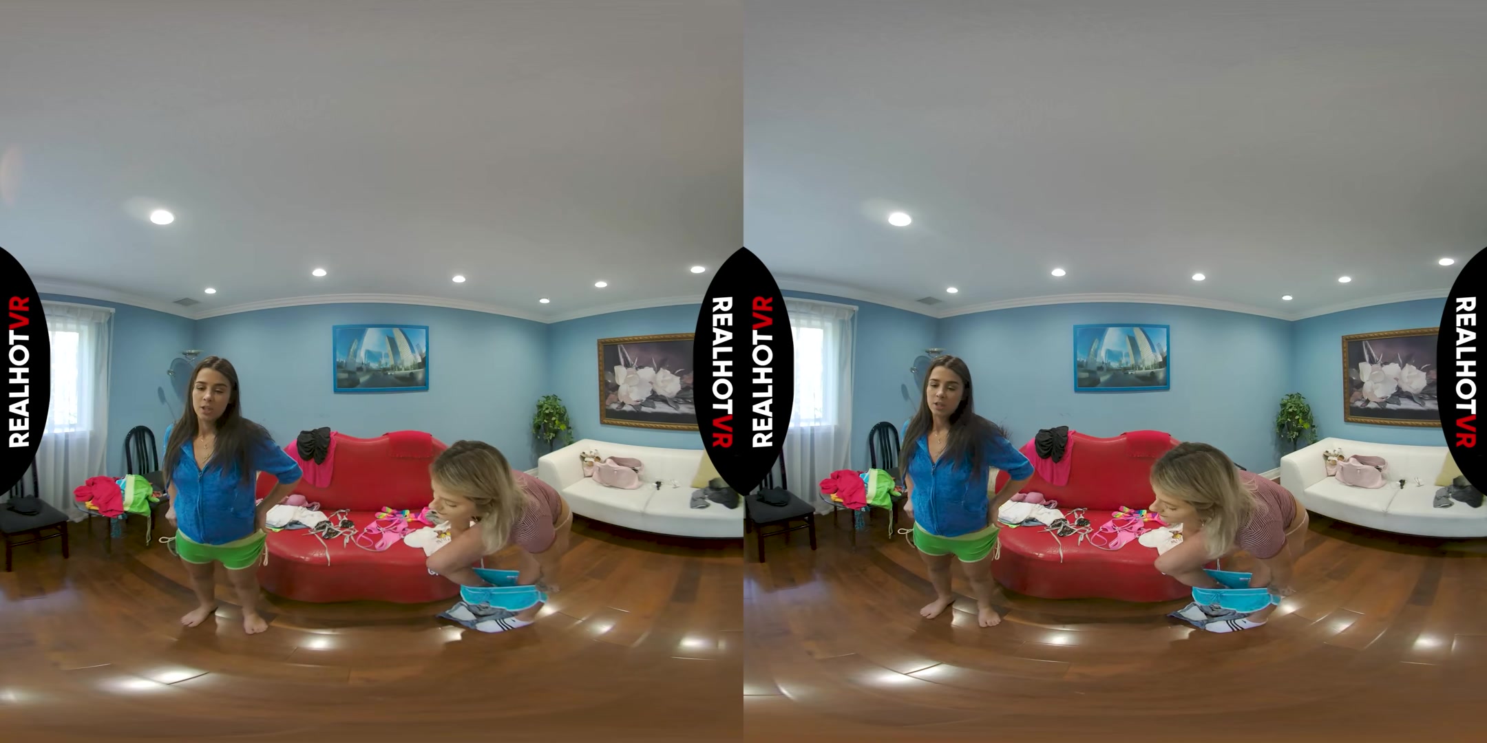 Behind The Scenes With Kylie Rocket & Harmony Rivers - RealHotVR