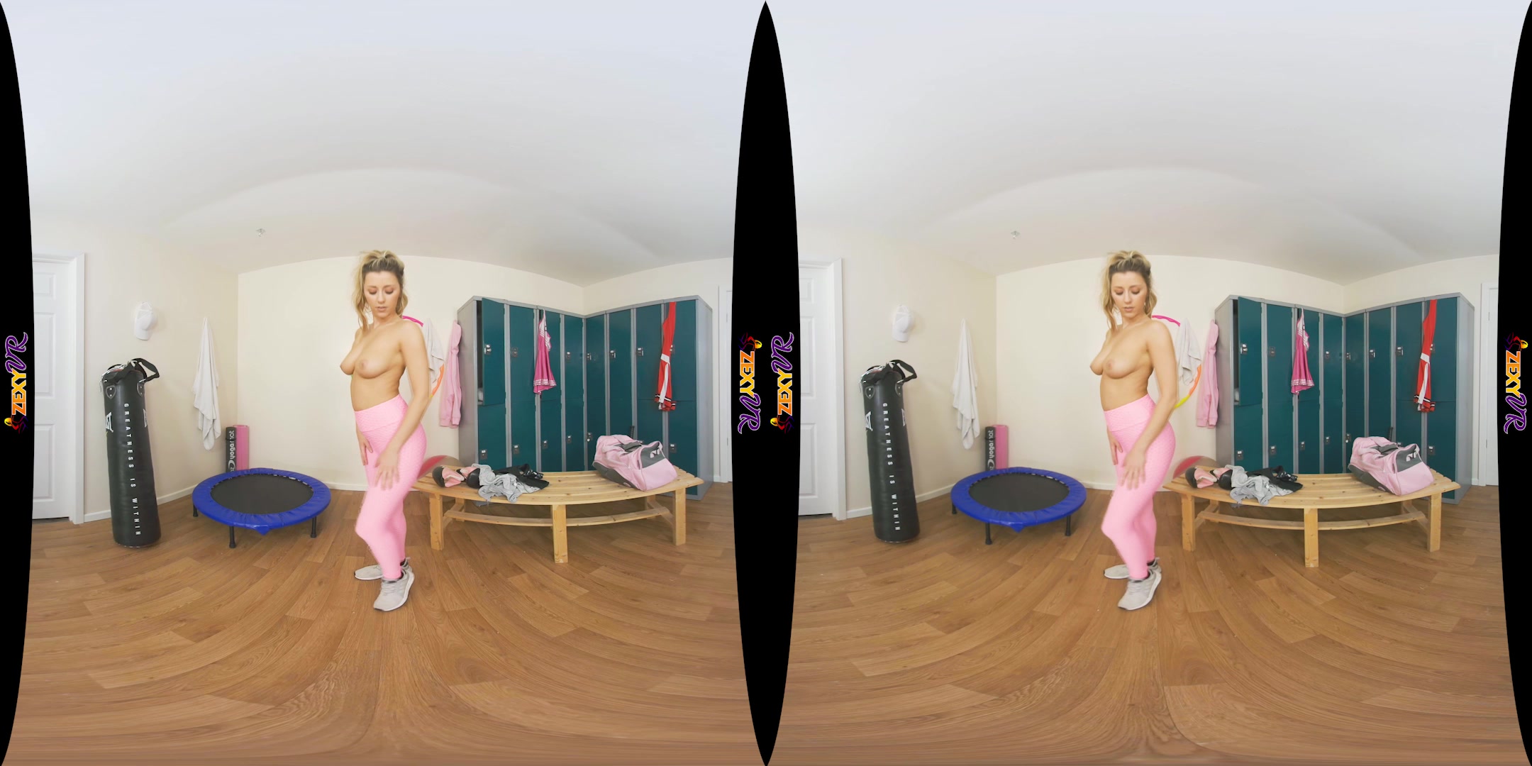 Work Me featuring Louise K - ZexyVR