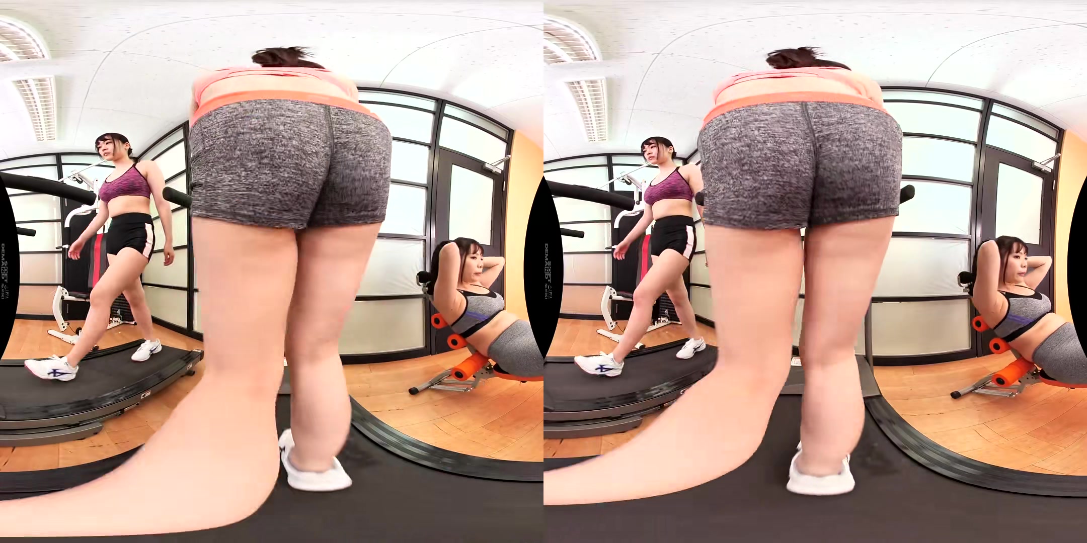 Big Tits Late at Night at the Gym - SodCreate