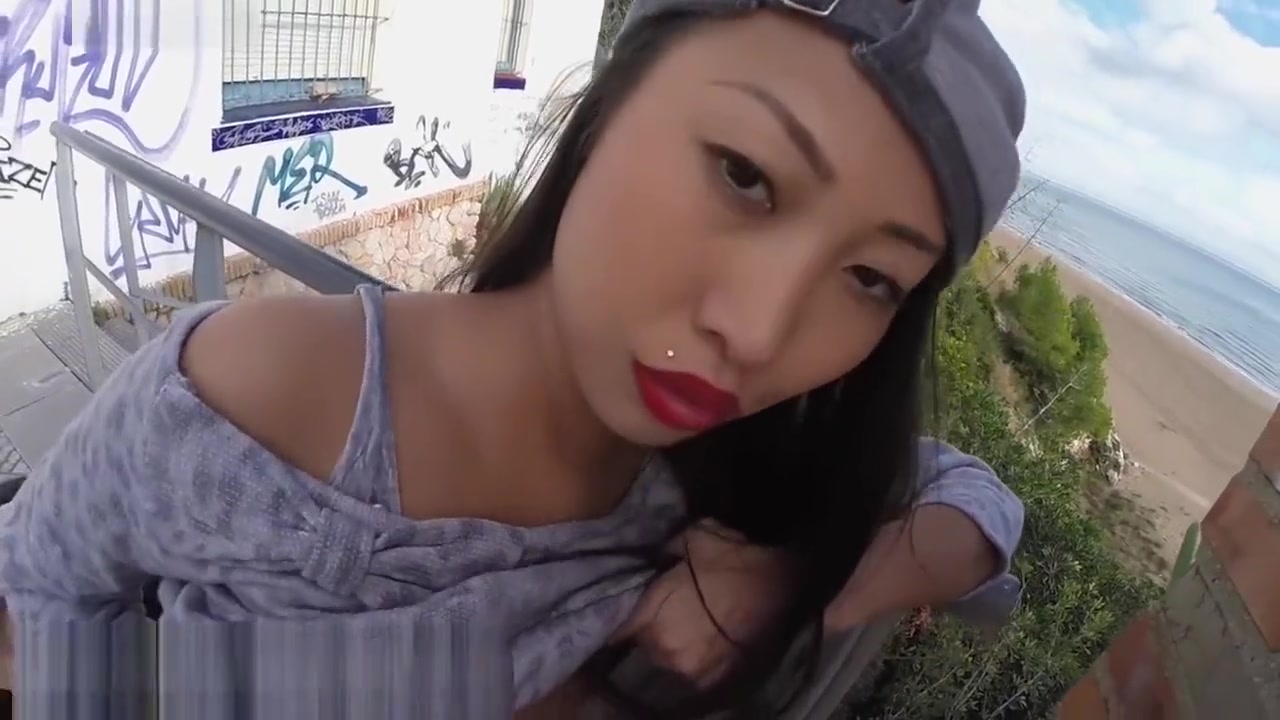 BANGBROS - Asian Babe Sharon Lee Takes a FAT Dick Up Her BIG ASS in Public