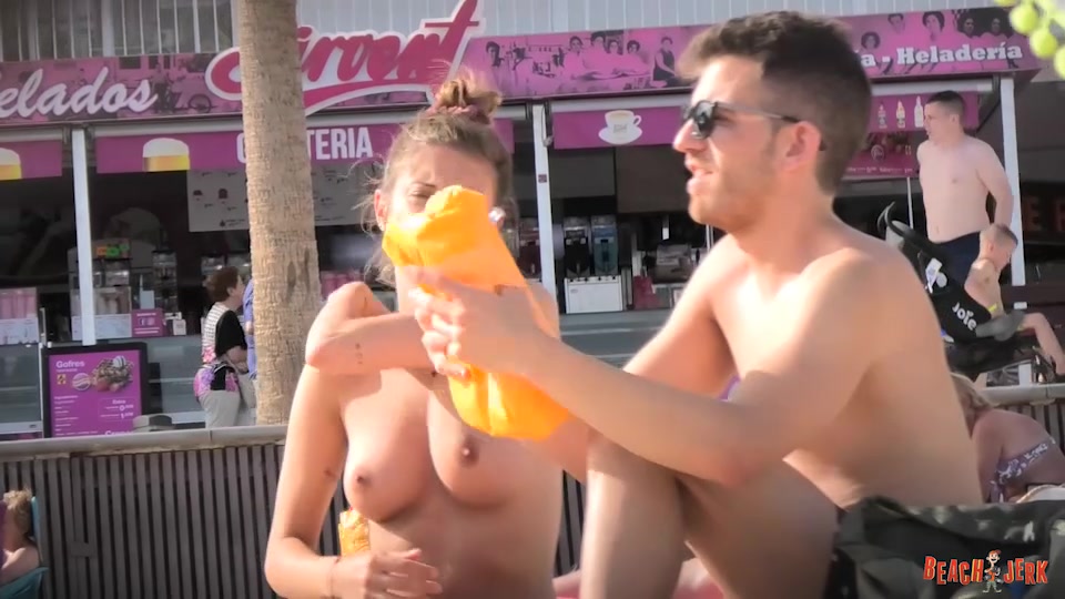 Topless rivals 07 - Natural battle - BeachJerk