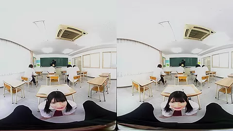 Haruka Hakii Creampie Sex at School 1 - SexLikeReal