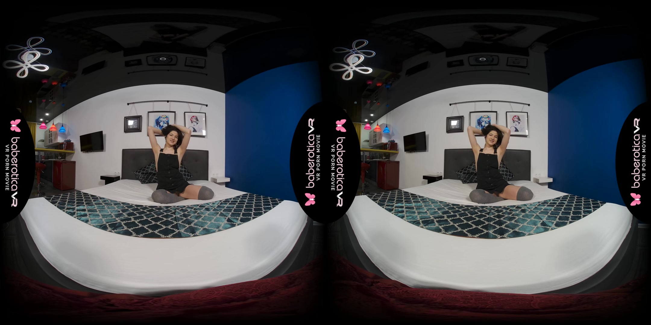 Denis Is Our Newest Russian Brunette With A Slender Hot Sexy Body In VR - BaberoticaVR
