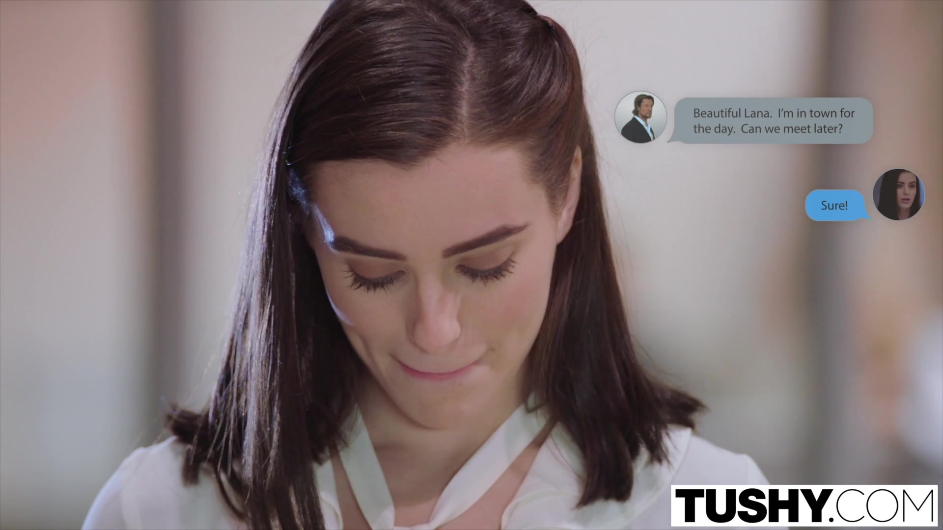 TUSHY Lana Rhoades First Double Penetration