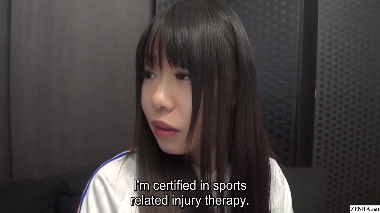 Cute As A Button Pale Japanese Futsal Assistant Coach Gets A Massage