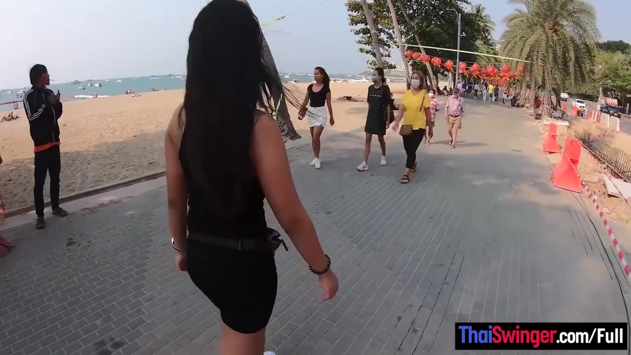 Big Ass teen 18+ Amateur From Thailand Made A Porno Movie With Big Dick Tourist