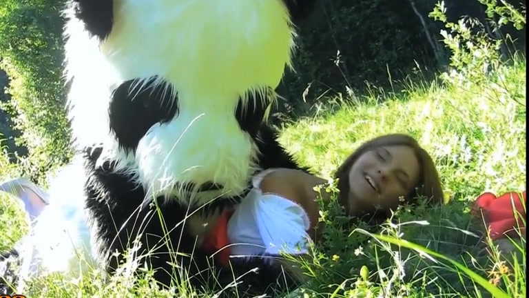 Fun outdoor xxx sex play based on fairy tales