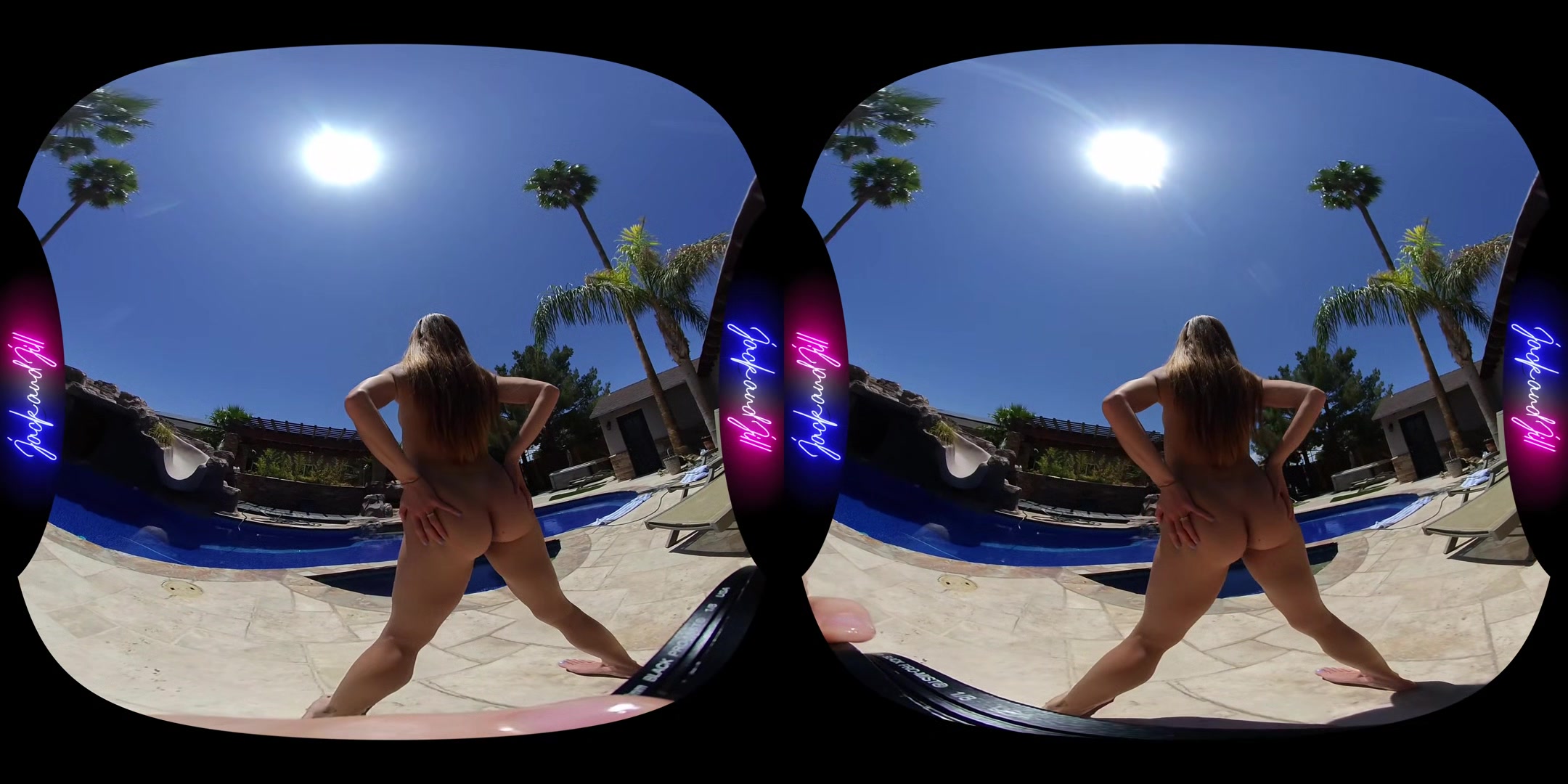 Jessi Rae Poolside 3some - Jackandjillvr