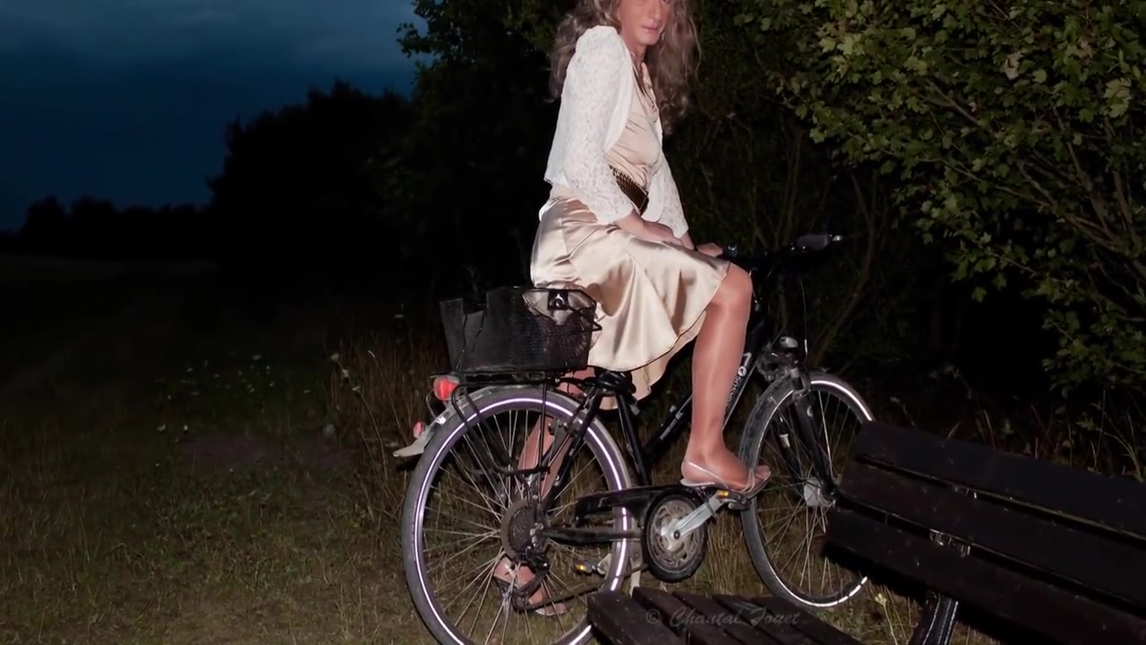 Saucy Biking With Fashion Show And Cumshots