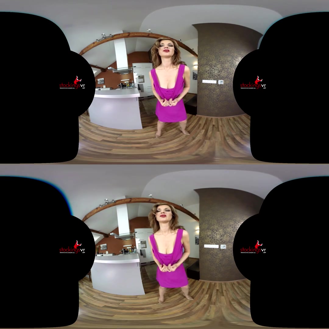 Carol Goldnerova in Dressed To Thrill Carol Gold - StockingsVR