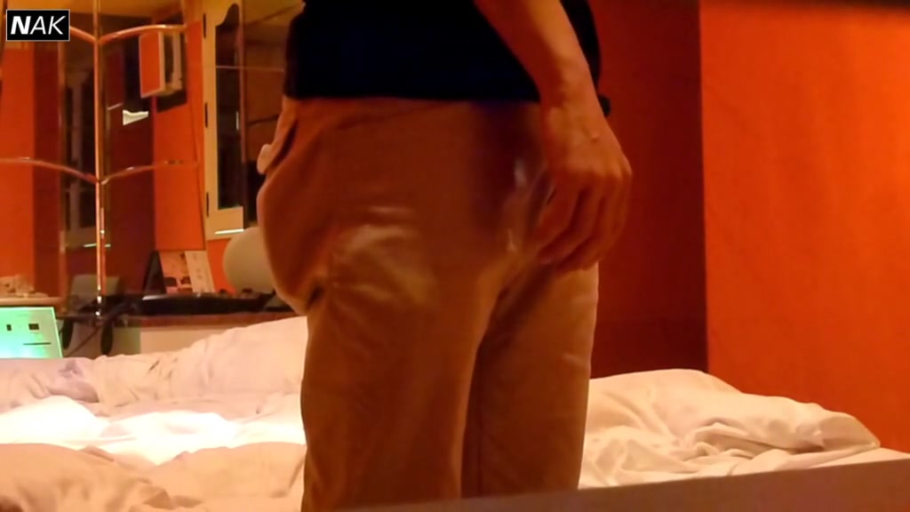 Young Japanese guys teasing each other in amateur video