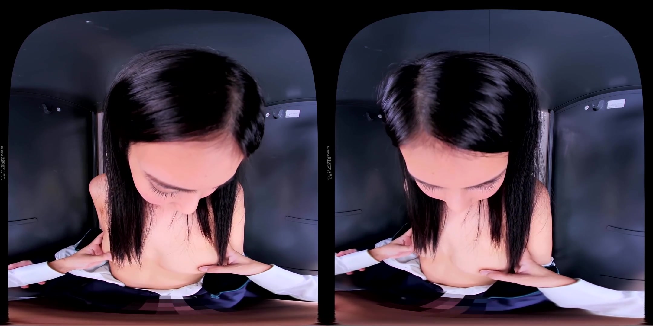 Inside the Locker in the Ladies' Dressing Room with Suzu Honjo 2 - Japanese Office Sex
