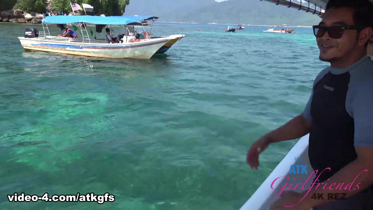Elena Koshka in Elena Sucks You Off And Plays Outside Before You Go Snorkel - ATKGirlfriends