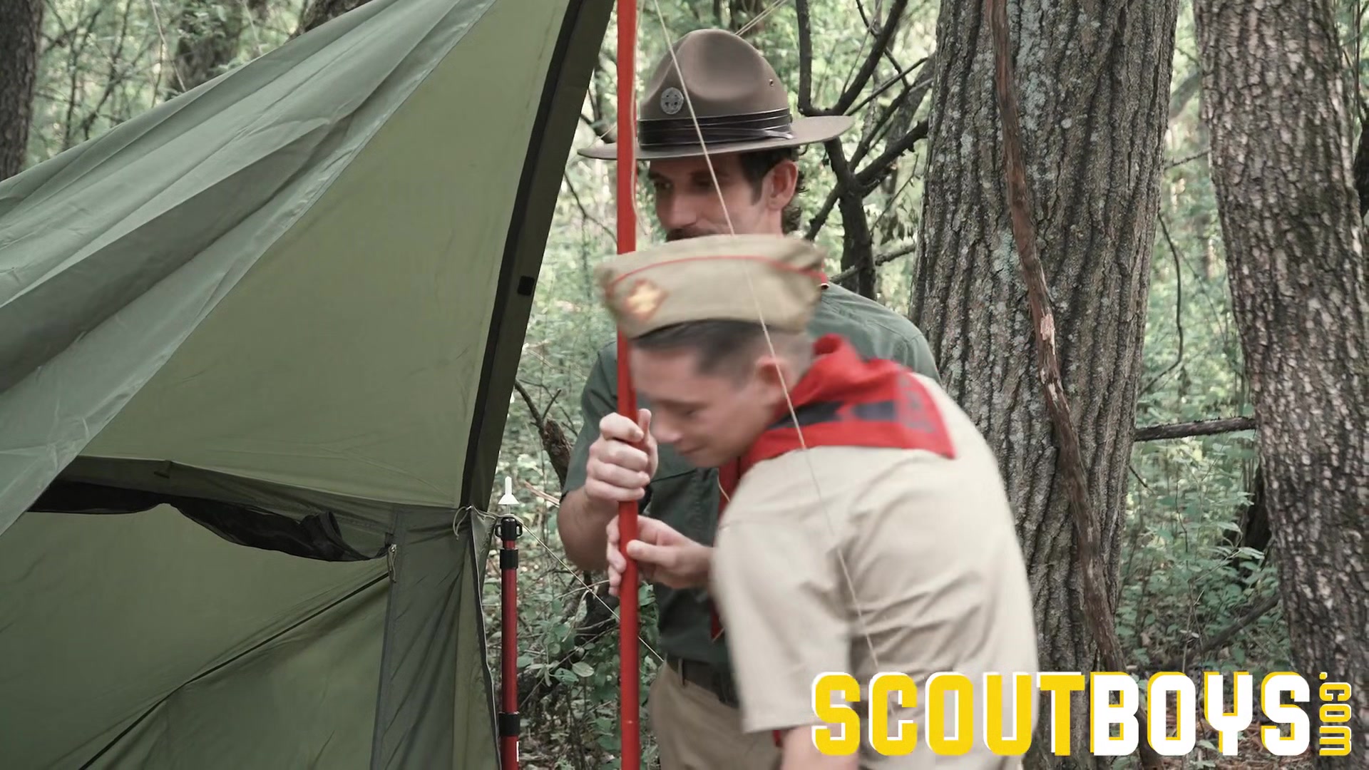 SCOUT LANDON Chapter 4 - Setting Up Shelter
