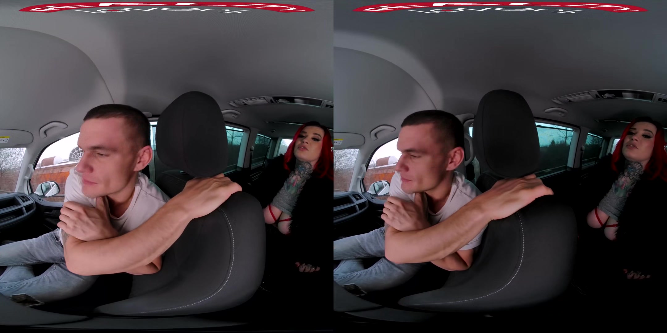 BBW in the VAN with Sabien DeMonia - RealityLovers